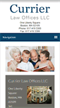 Mobile Screenshot of currierlawoffices.com