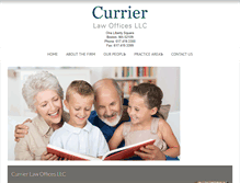 Tablet Screenshot of currierlawoffices.com